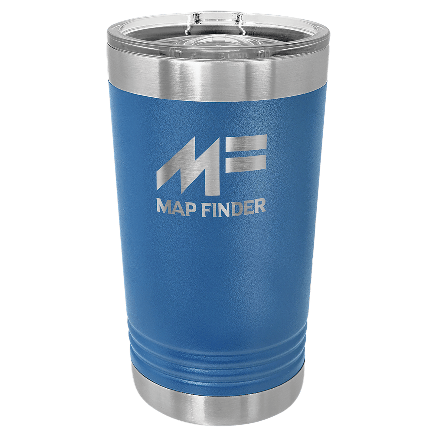 Your Logo on a Stainless Insulated 16oz Pint Tumbler with Slider Lid