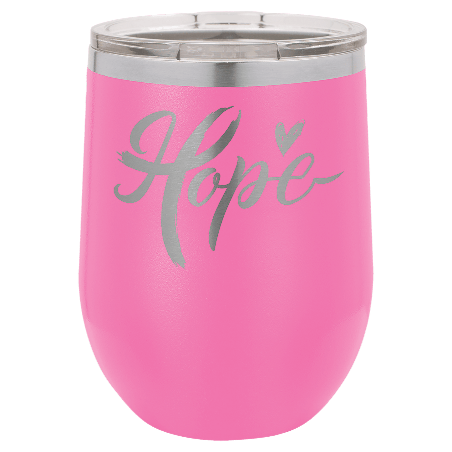 Your Logo on a 12oz Stemless Insulated Wine Tumbler with Lid