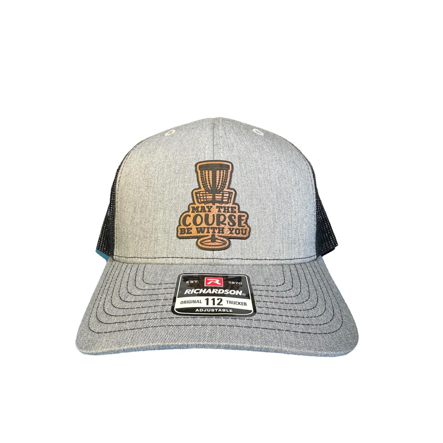 Disc Golf May the Course Be With You Patch Hat