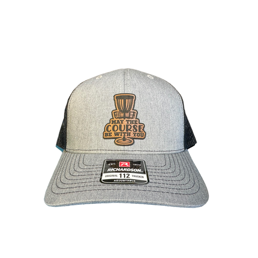 Disc Golf May the Course Be With You Patch Hat