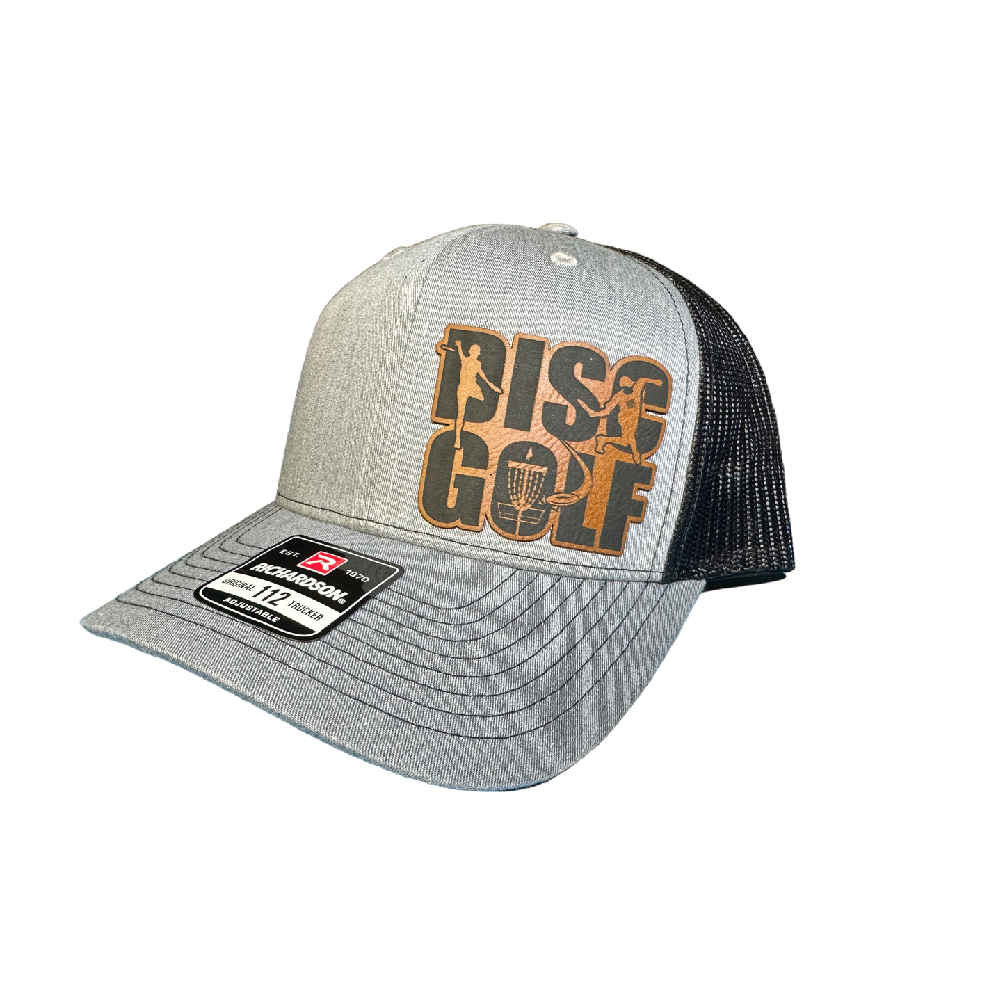 Disc Golf Word Patch Hat