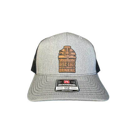 Disc Golf Weekend Forecast Disc Golf with a Chance of Drinking Patch Hat