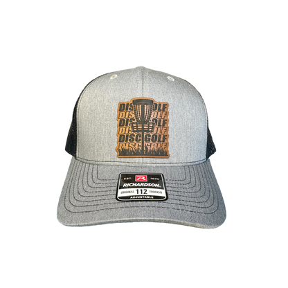 Disc Golf Basket Patch Hat