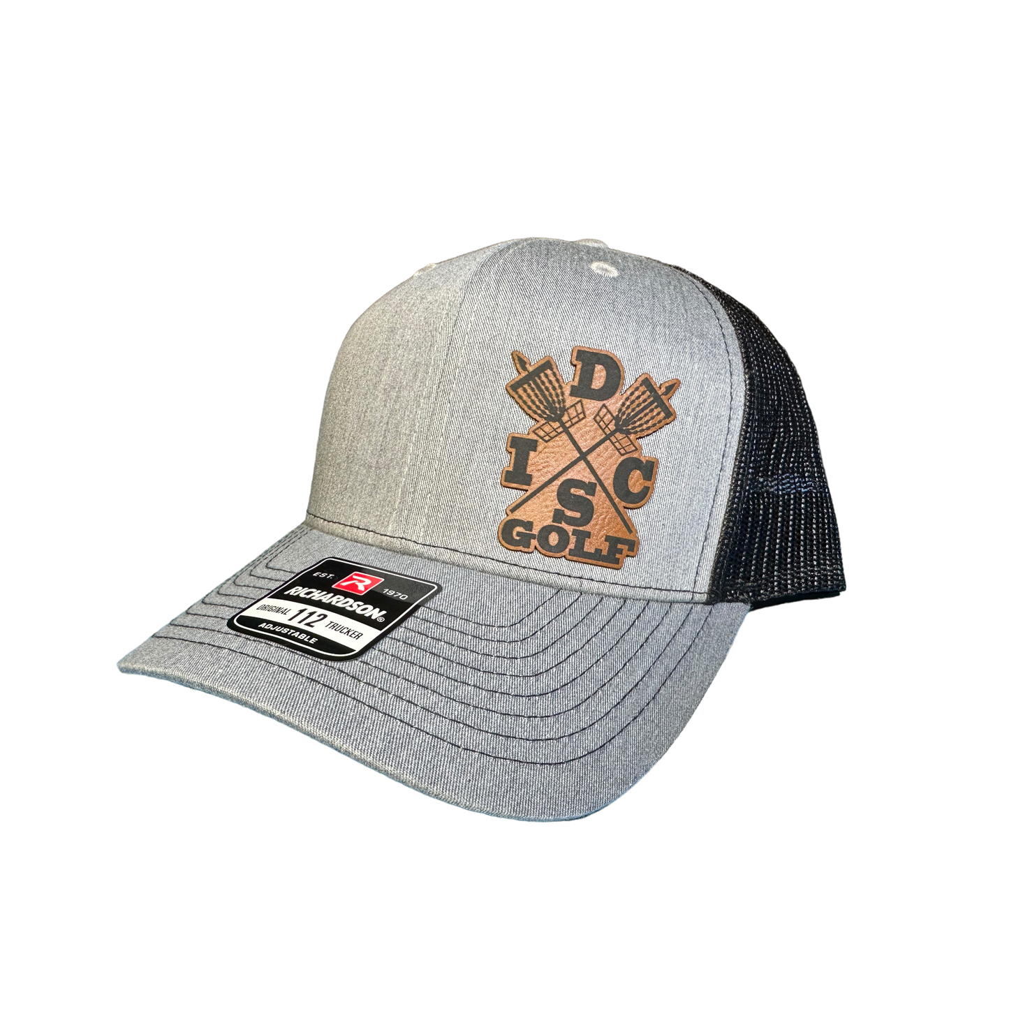 Disc Golf X Basket Patch Hat