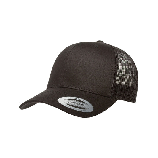 Your Logo on a Yupoong 6606 Trucker Hat - Solids & Camos