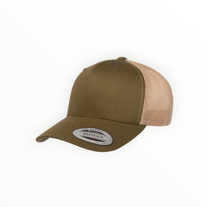 Your Logo on a Yupoong 6606 Trucker Hat - Solids & Camos