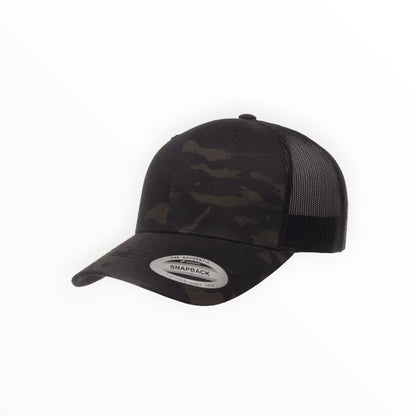 Your Logo on a Yupoong 6606 Trucker Hat - Solids & Camos