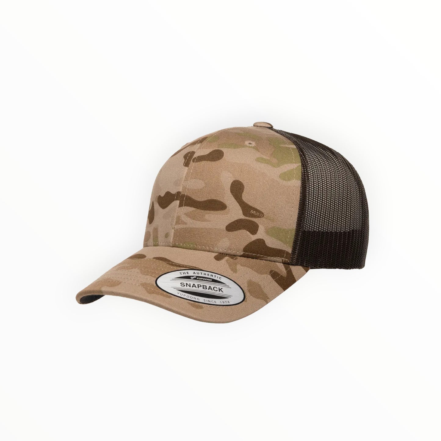 Your Logo on a Yupoong 6606 Trucker Hat - Solids & Camos