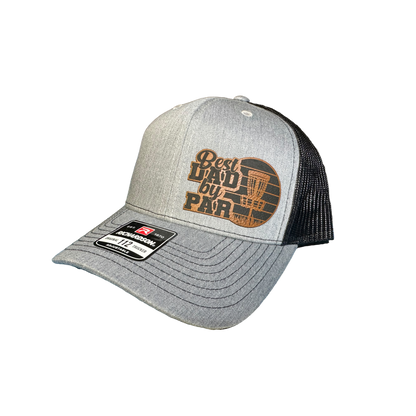 Disc Golf Best Dad By Par Patch Hat