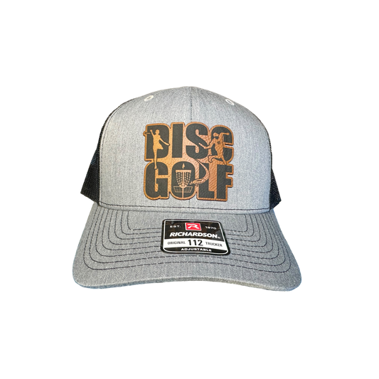 Disc Golf Word Patch Hat