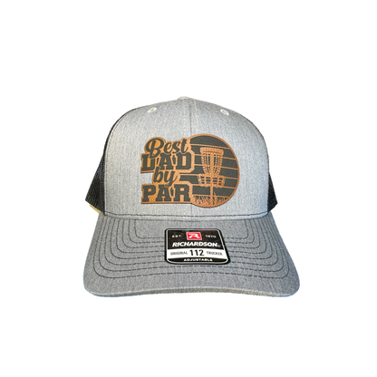 Disc Golf Best Dad By Par Patch Hat