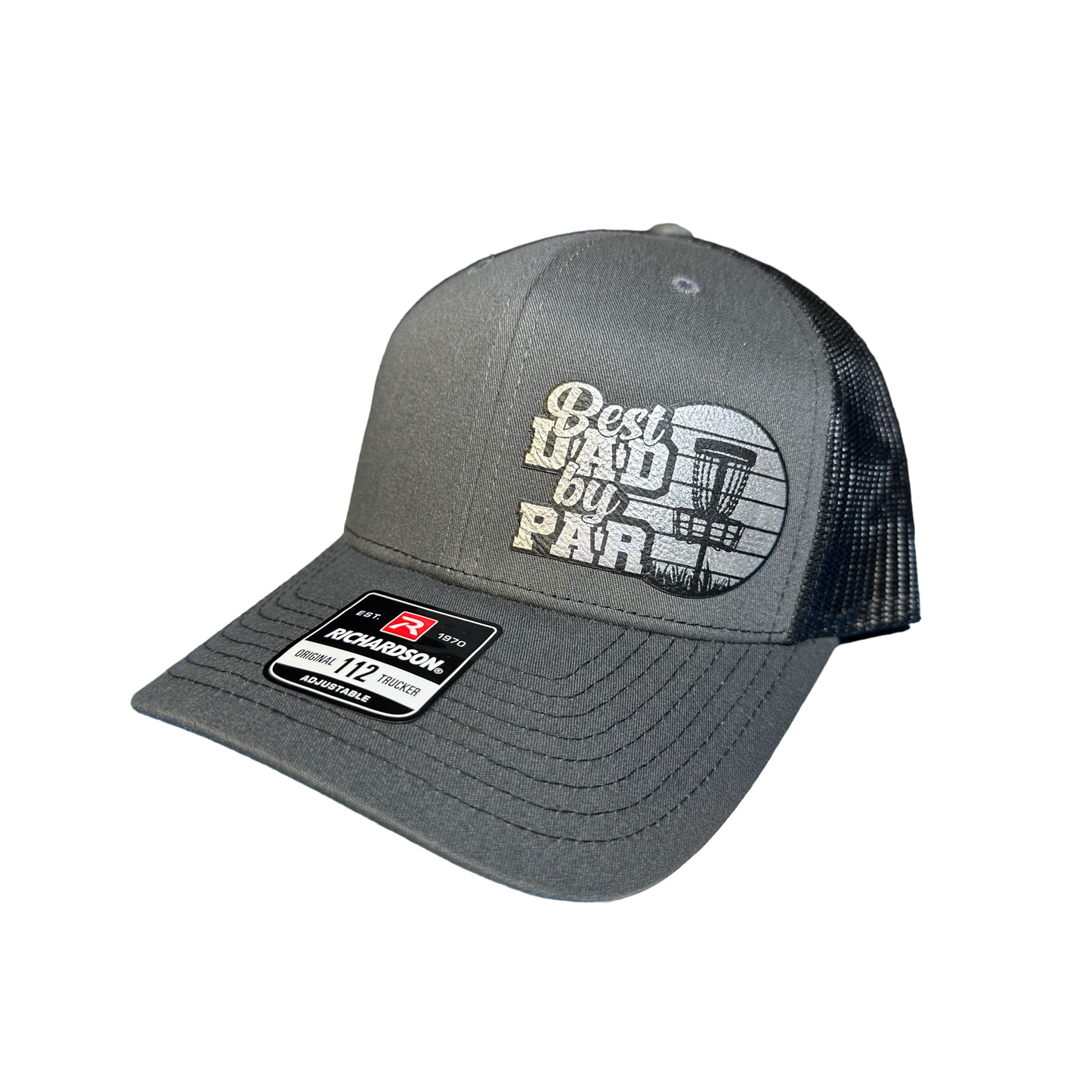 Disc Golf Best Dad By Par Patch Hat