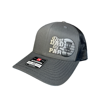 Disc Golf Best Dad By Par Patch Hat