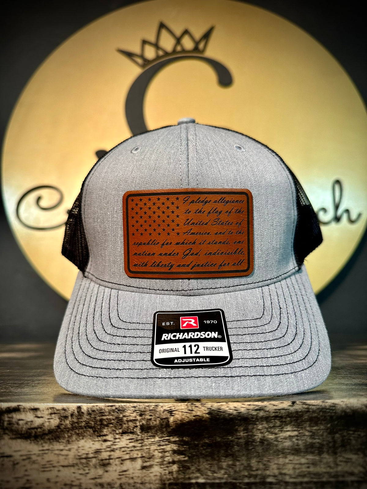American Flag Pledge of Allegiance Patch Hat – Crafted Merch
