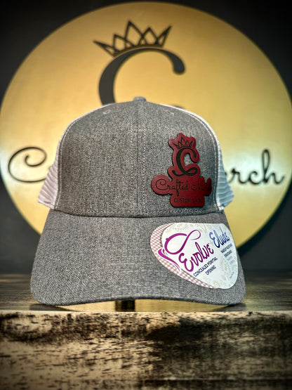 Your Logo on an Infinity Her Charlie Women's Trucker Cap