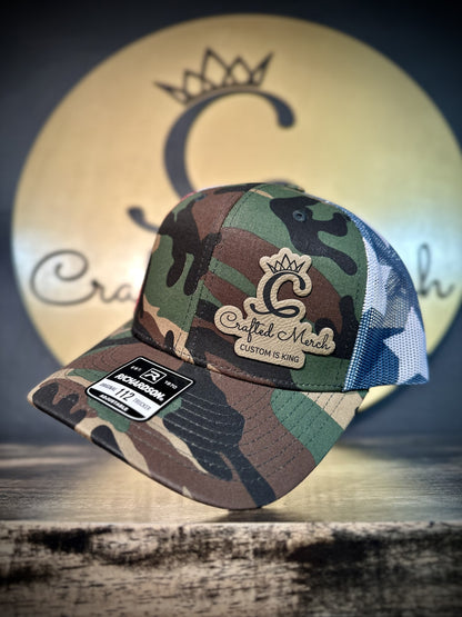 Your Logo on a Richardson 112 Trucker Hat - Solids, Camos, & Printed Patterns