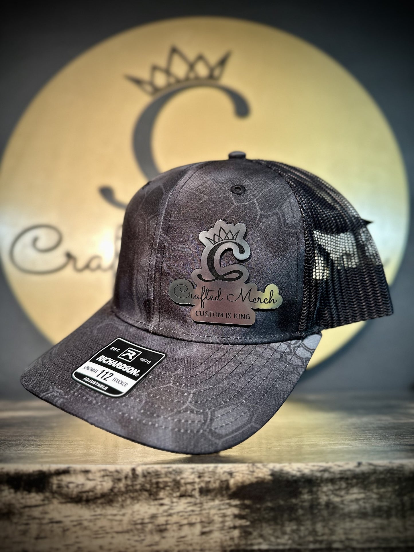 Your Logo on a Richardson 112 Trucker Hat - Solids, Camos, & Printed Patterns