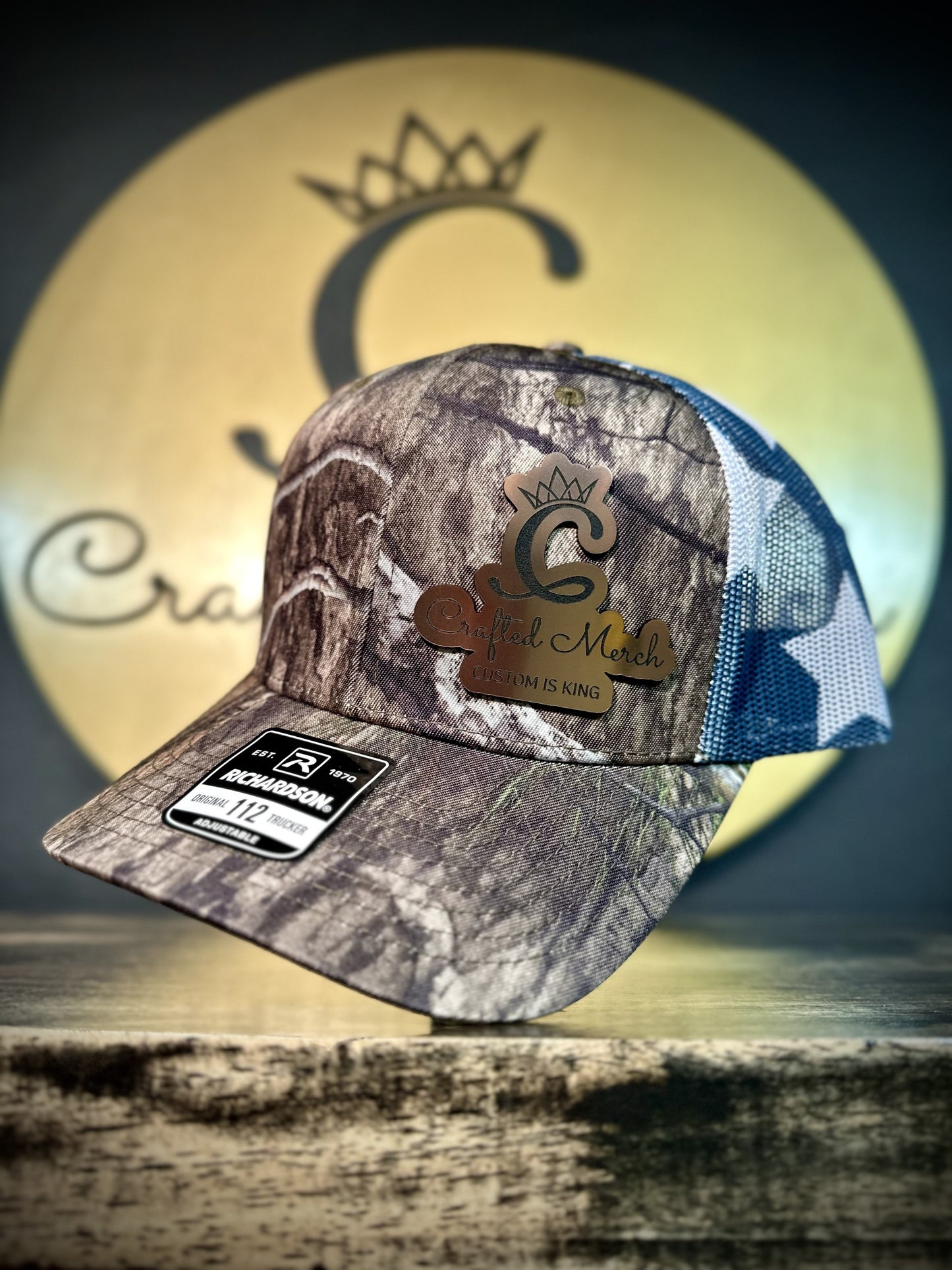 Your Logo on a Richardson 112 Trucker Hat - Solids, Camos, & Printed Patterns