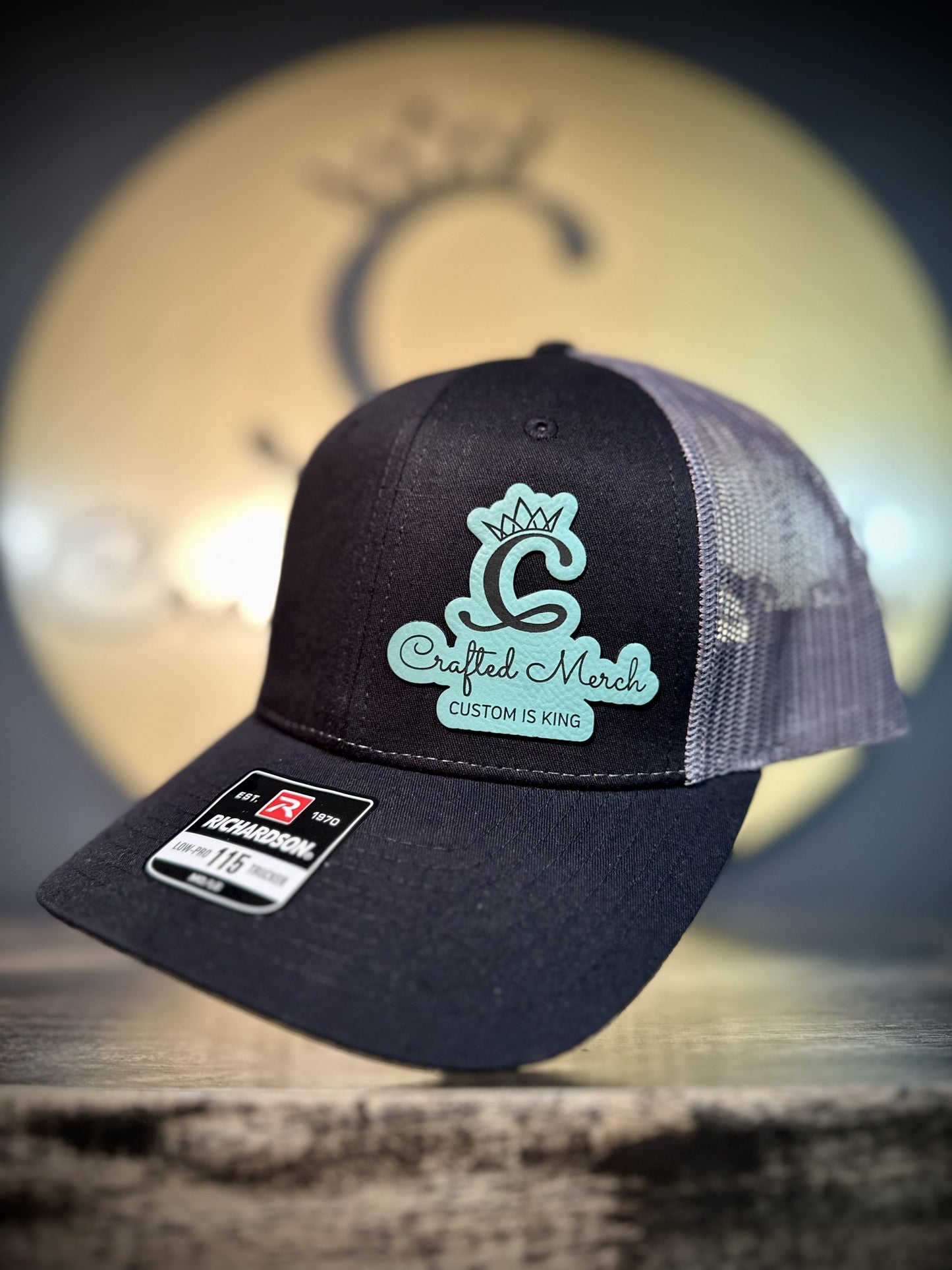 Your Logo on a Richardson 115 Low Profile Trucker Hat