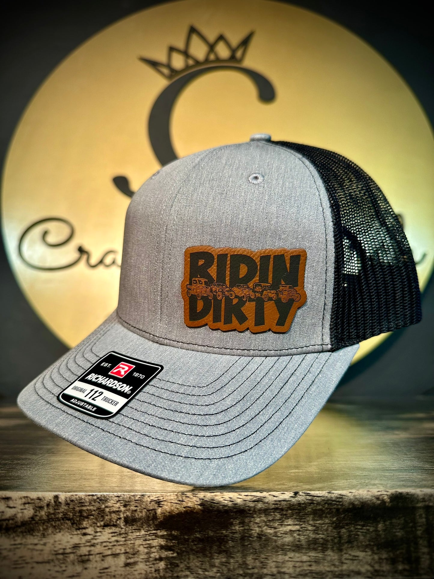 Ridin Dirty UTV SXS Patch Hat