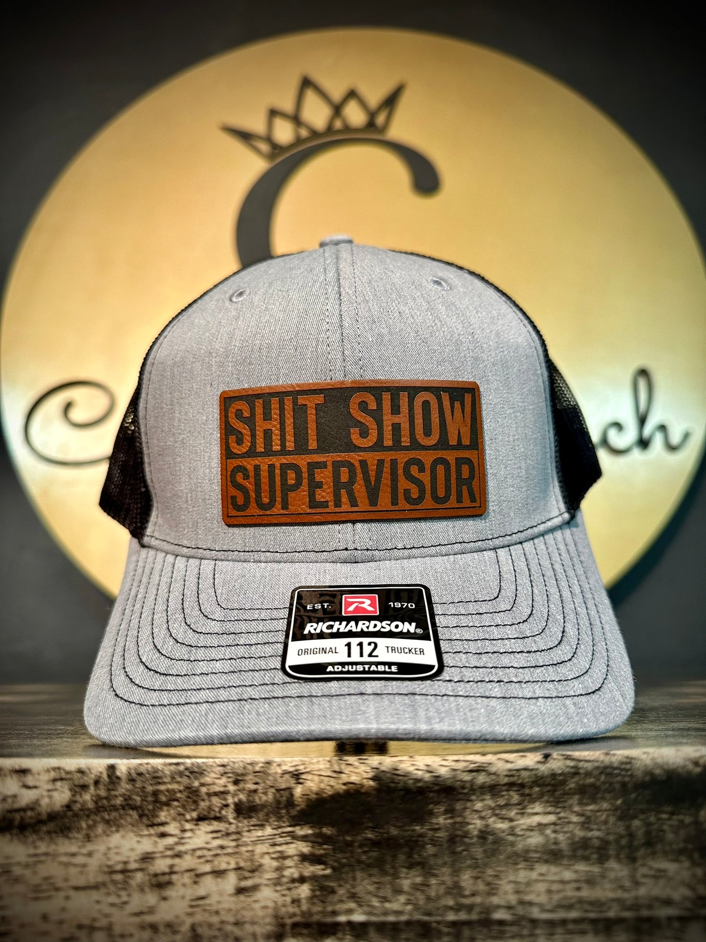 Shit Show Supervisor Patch Hat