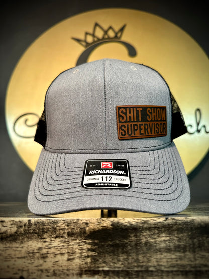 Shit Show Supervisor Patch Hat