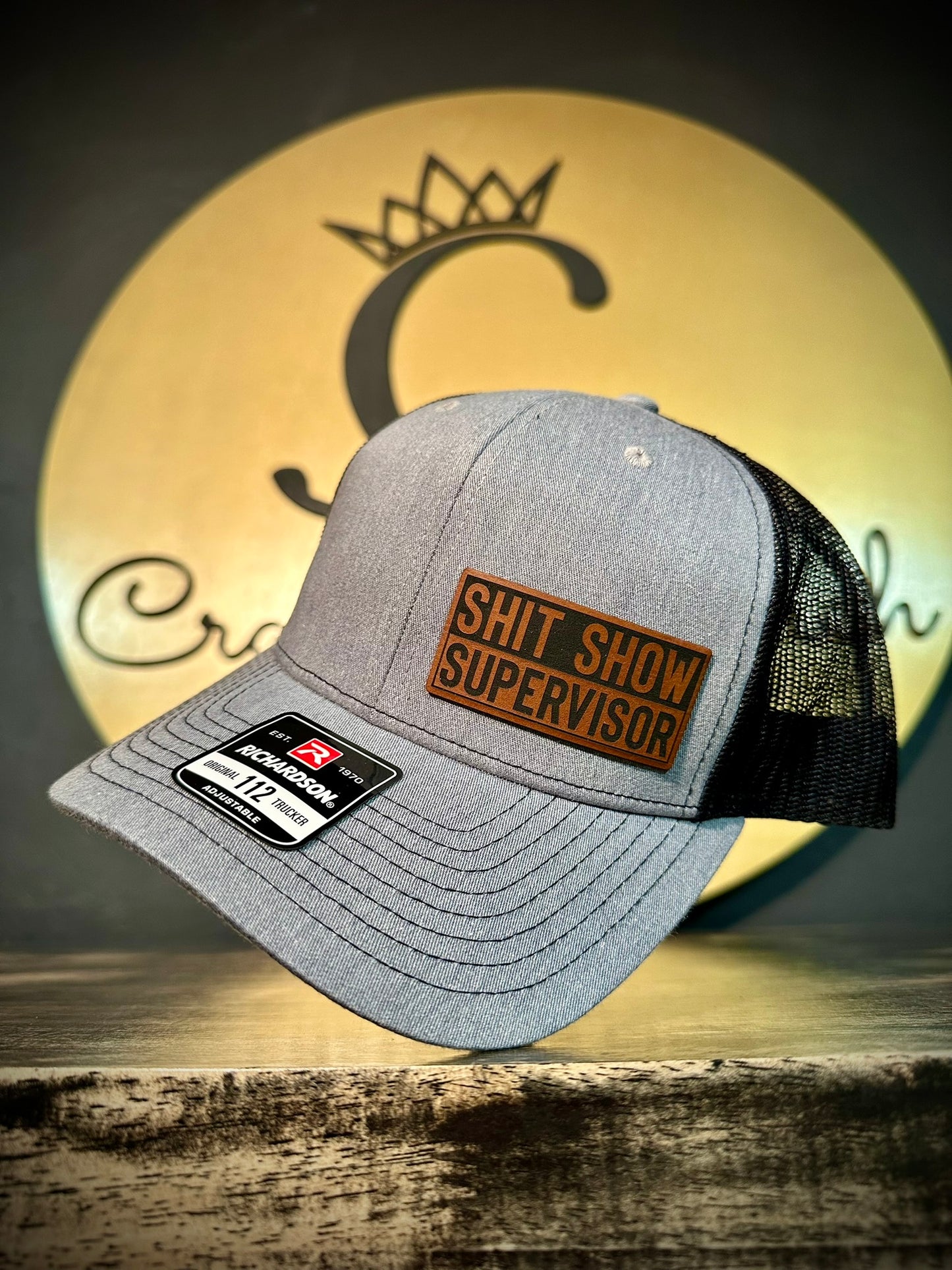 Shit Show Supervisor Patch Hat