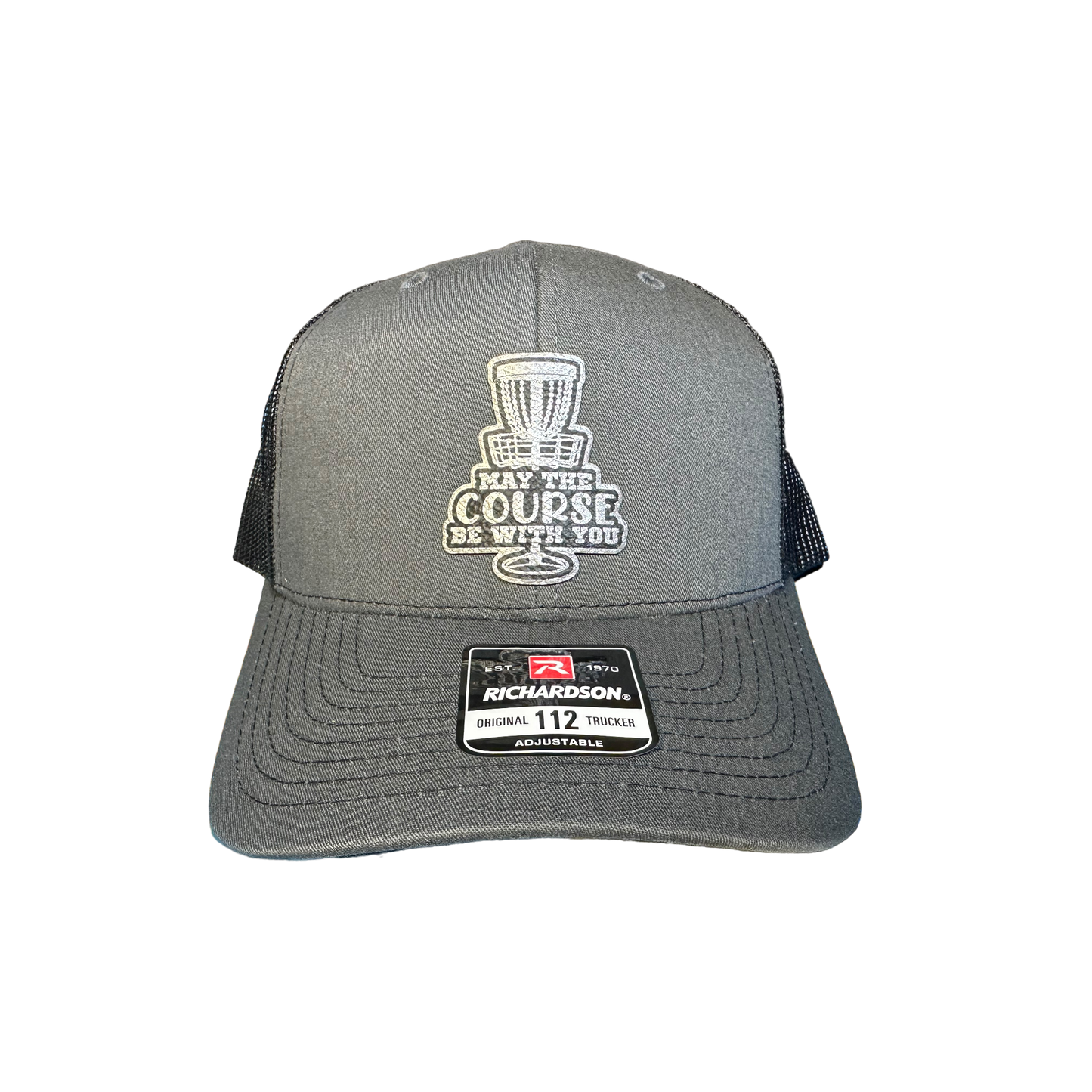 Disc Golf May the Course Be With You Patch Hat