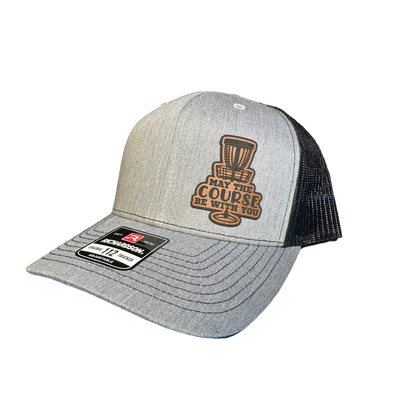 Disc Golf May the Course Be With You Patch Hat