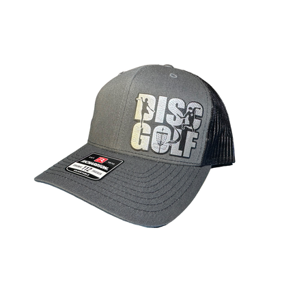 Disc Golf Word Patch Hat