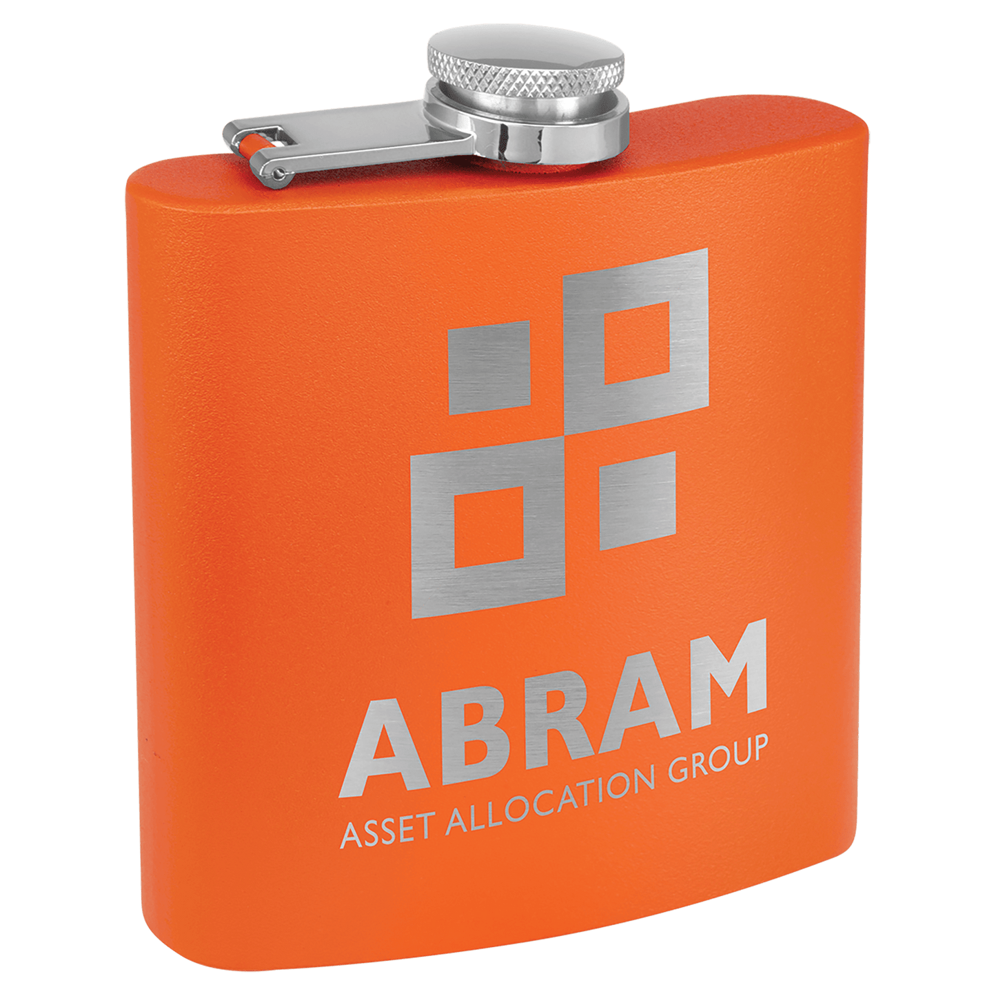 Your Logo on a 6oz Stainless Flask