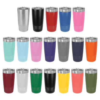 Your Logo on a Stainless Insulated 20oz Tumbler with Slider Lid