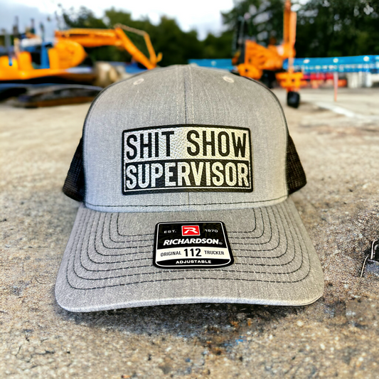 Shit Show Supervisor Patch Hat