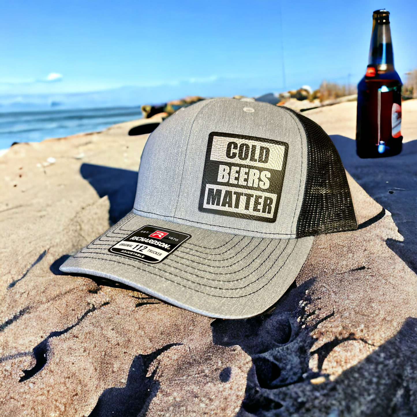 Cold Beers Matter Patch Hat