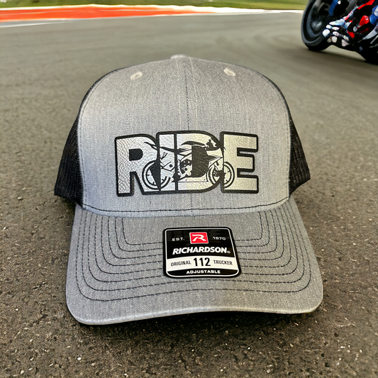 RIDE Sport Bike Motorcycle Patch Hat