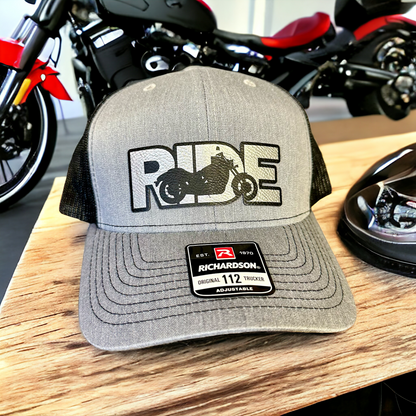 RIDE Cruiser Motorcycle Patch Hat