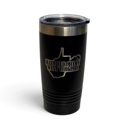Hatfield McCoy West Virginia 20oz Insulated Stainless Steel Tumbler with Slider Lid