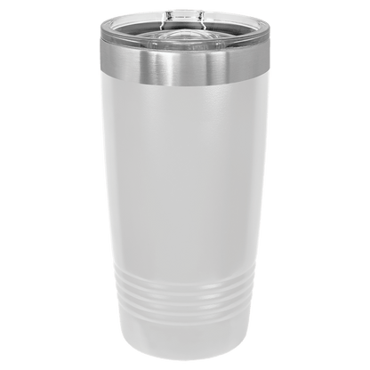 Ridin Broke UTV SXS 20oz Insulated Tumbler with Clear Slider Lid