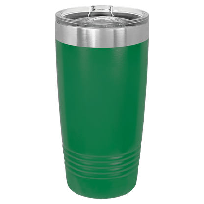 American Flag Guns 20oz Insulated Tumbler with Clear Slider Lid