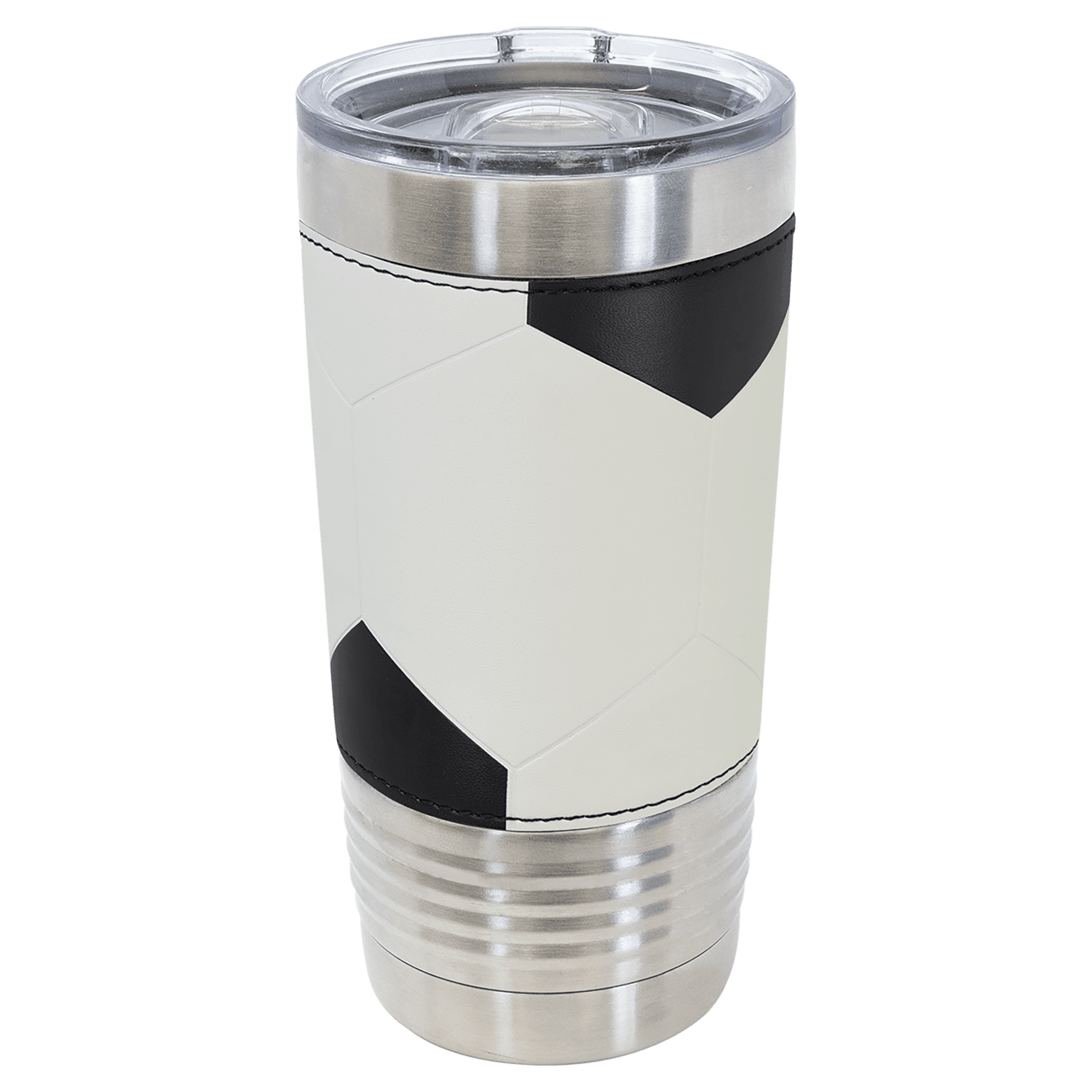 Your Logo on a 20oz Soccer Tumbler with Slider Lid – Crafted Merch