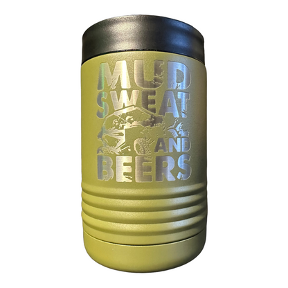 Mud, Sweat, & Beers Insulated 12oz Beverage Can or Bottle Holder