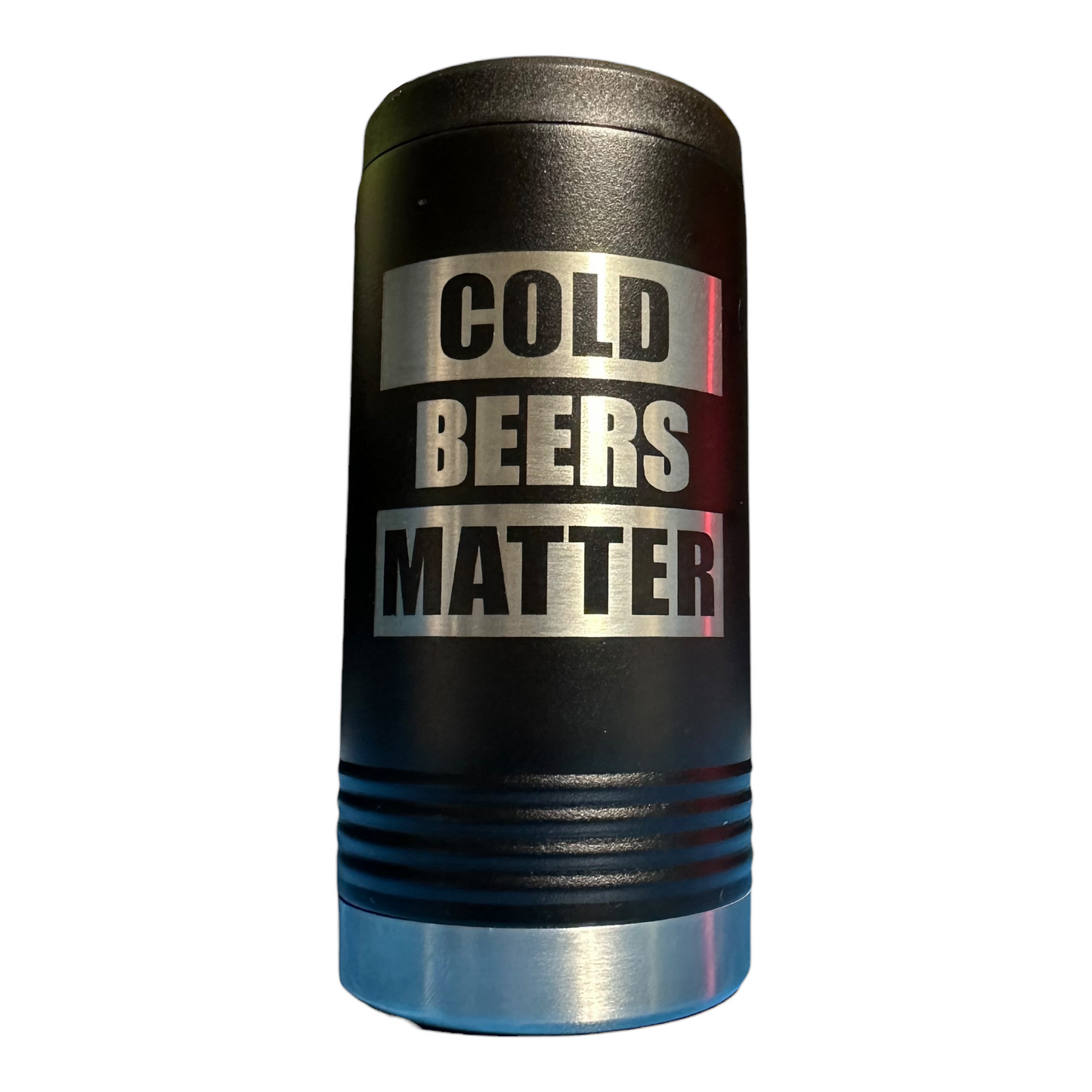 Cold Beers Matter Insulated Slim Beverage Can Holder