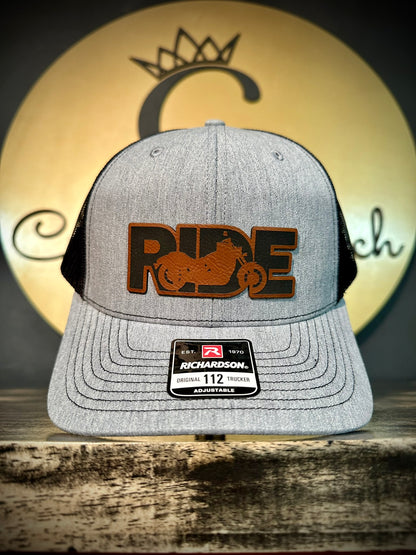 RIDE Cruiser Motorcycle Patch Hat