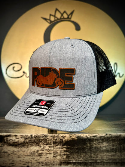 RIDE Cruiser Motorcycle Patch Hat