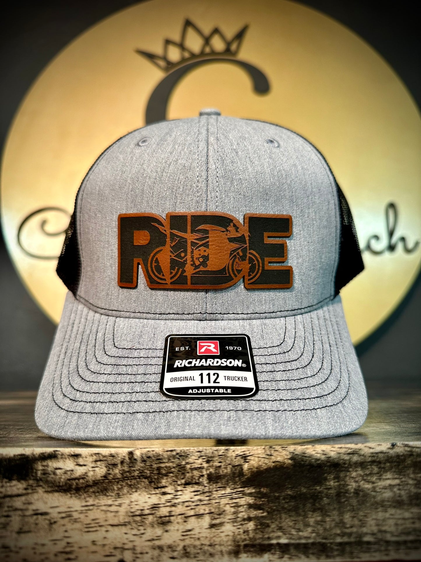 RIDE Sport Bike Motorcycle Patch Hat