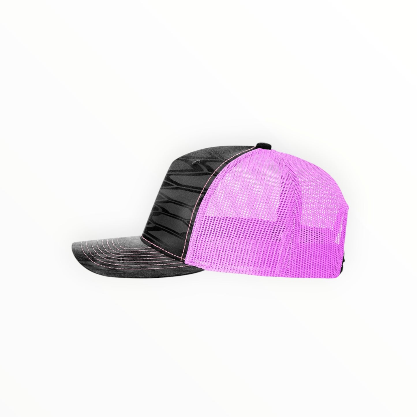 Your Logo on a Richardson 112 Printed Camo Five Panel Trucker Hat
