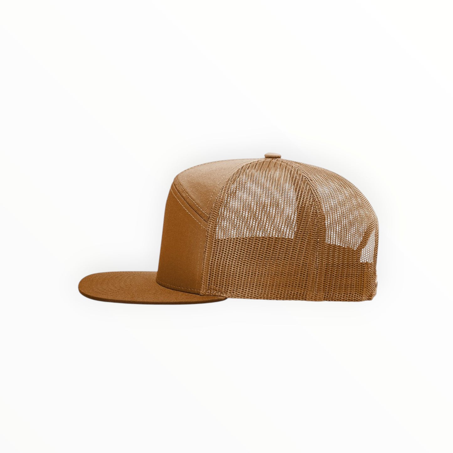 Your Logo on a Richardson 168 Flat Bill Snapback Trucker Hat