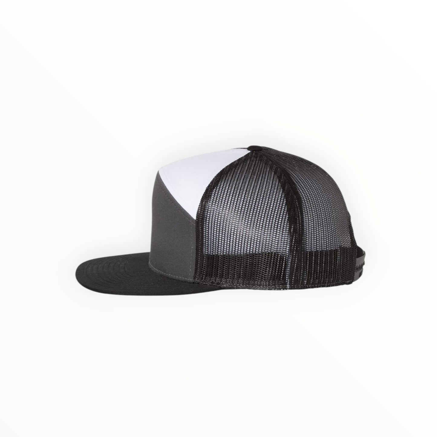 Your Logo on a Richardson 168 Flat Bill Snapback Trucker Hat