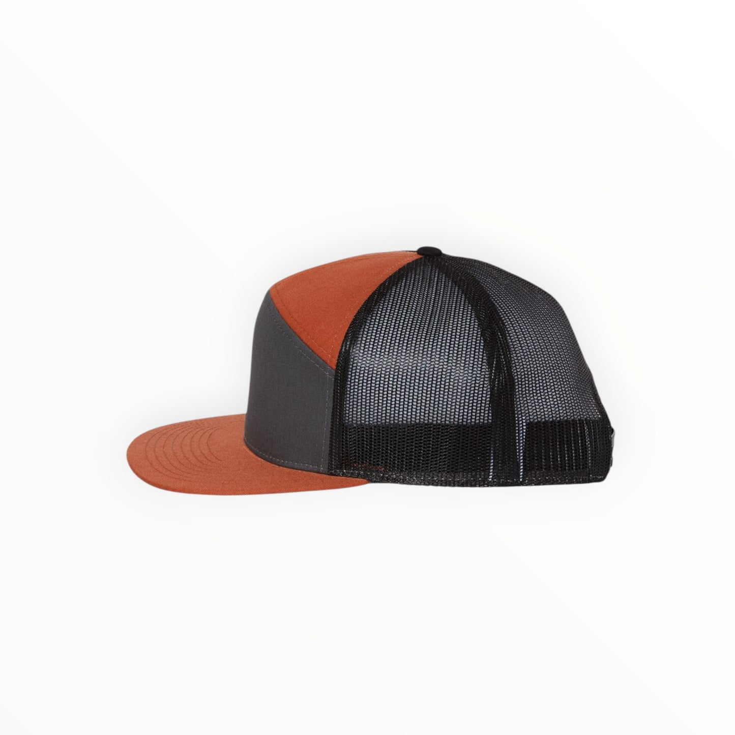 Your Logo on a Richardson 168 Flat Bill Snapback Trucker Hat