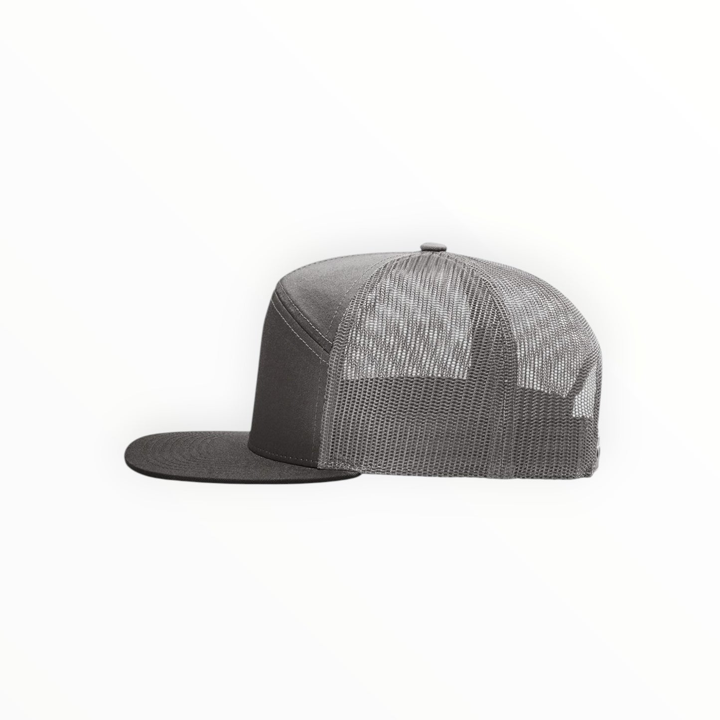 Your Logo on a Richardson 168 Flat Bill Snapback Trucker Hat